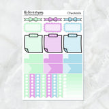 New Years 2023 Celebration Planner Stickers Standard Weekly Kit