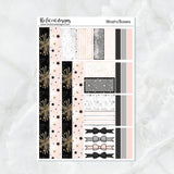 Happy New Year with Flora, Lily and Bud Planner Stickers Standard Weekly Kit