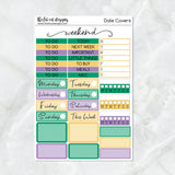 St. Patrick's Fun with Flora, Lily and Bud Planner Stickers Standard Weekly Kit