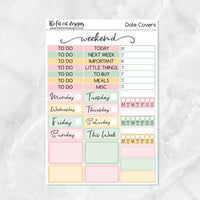 Sweet Valentine Planner Stickers Standard Weekly Kit