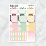 Sweet Valentine Planner Stickers Standard Weekly Kit