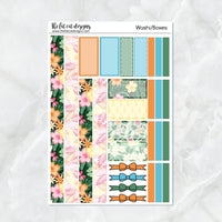 Tropical Vacation Planner Stickers Standard Weekly Kit