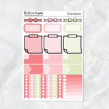 Valentine's Day with Flora, Lily and Bud Planner Stickers Standard Weekly Kit