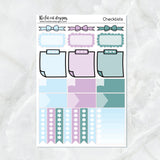 Winter Fun with Flora, Lily and Bud Planner Stickers Standard Weekly Kit