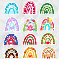 Year of Rainbows Die Cuts