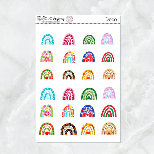 Year of Rainbows Sticker Sheet