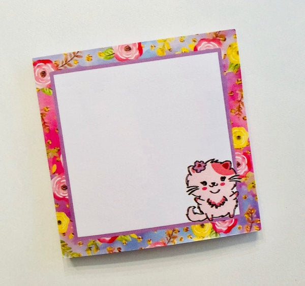 Flora the Cat Sticky Notes Exclusive