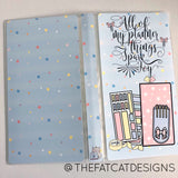 Hobonichi Weeks Sparks Joy 30 page Sticker Album for Planner Stickers Stencils Pencil Boards