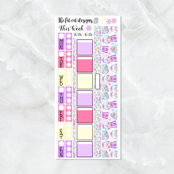 Candy Land Planner Stickers for the Hobonichi Weeks