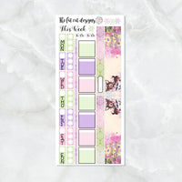 Christmas Reindeer Planner Stickers for the Hobonichi Weeks