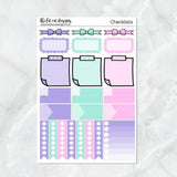 Spooky Pastel Halloween Planner Stickers Standard Weekly Kit