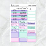 Spooky Pastel Halloween Planner Stickers Standard Weekly Kit