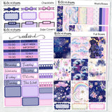 Dreamy Skies Rainbow Planner Stickers Standard Weekly Kit