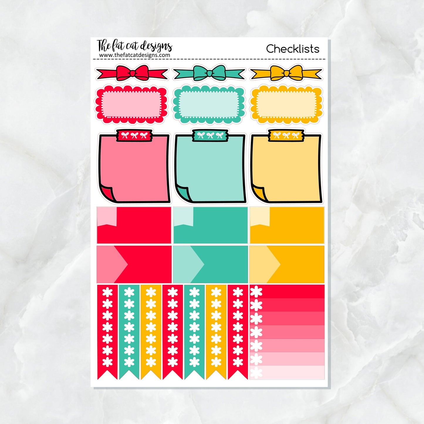 Tropical Christmas Holiday Planner Stickers Standard Weekly Kit